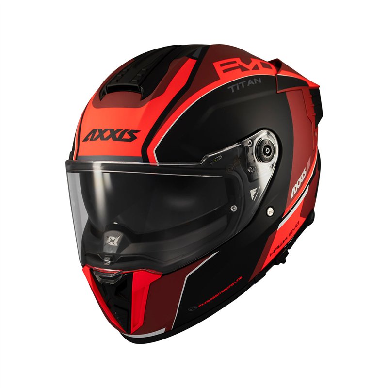 CASCO AXXIS HAWK SV EVO TITAN B5 ROJO MATE CASCO AXXIS HAWK SV EVO TITAN B5 ROJO MATE